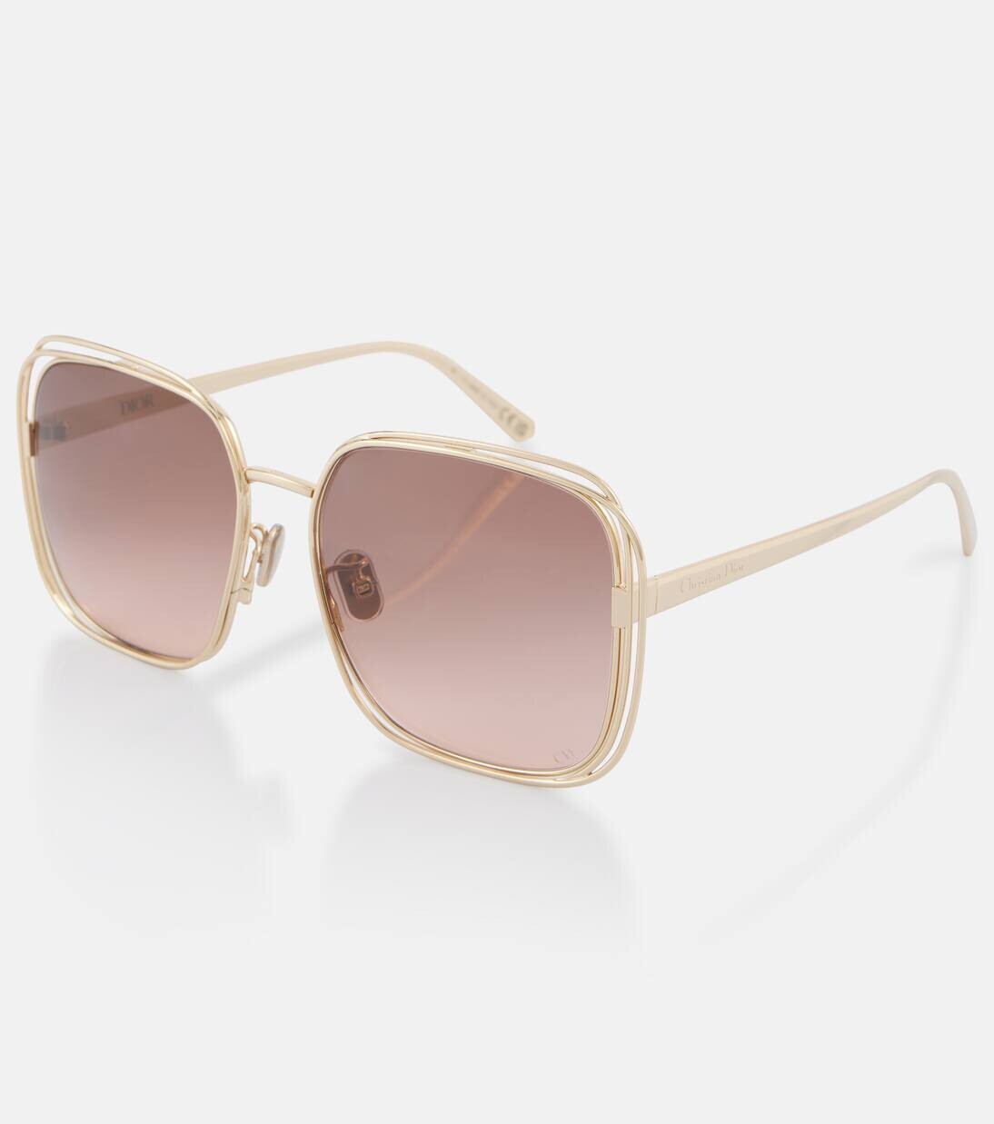 Солнцезащитные очки Fildior S1U квадратные Dior Eyewear — фото 4