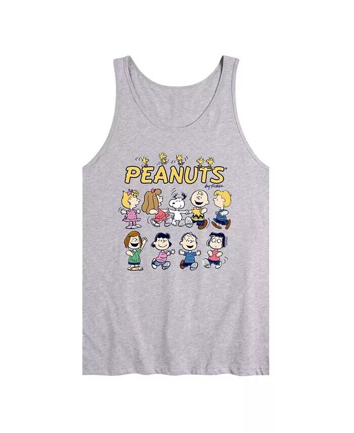 

Майка мужская Peanuts Characters AIRWAVES, серый