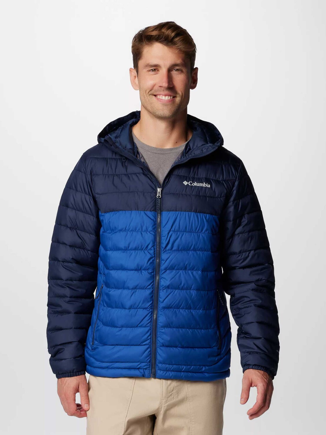 

Куртка Columbia Powder Lite II Hooded, синий