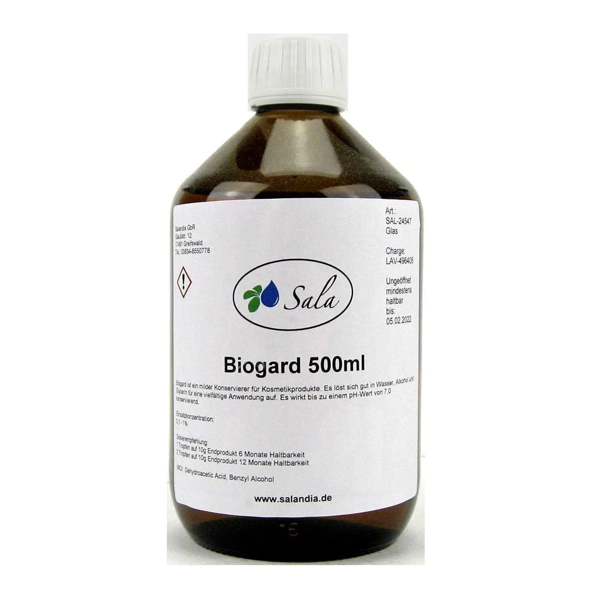 Консервант Geogard 221 от Sala Biogard, 500 мл ‎Sala