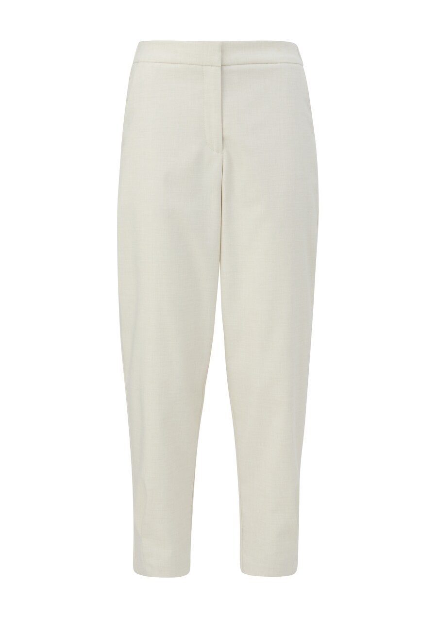 

Зауженные брюки COMMA, Light grey