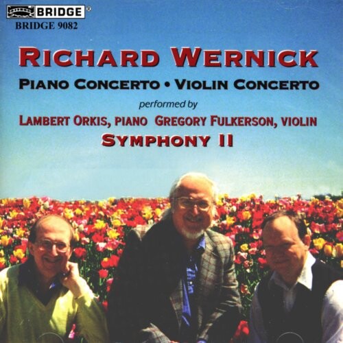 

CD диск Wernick / Orkis / Fulkerson: Piano & Violin Concertos