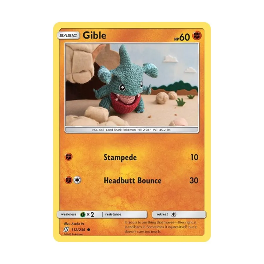 

CCG Гибл (К) # 112/236, Pokemon - SM - Unified Minds - Singles