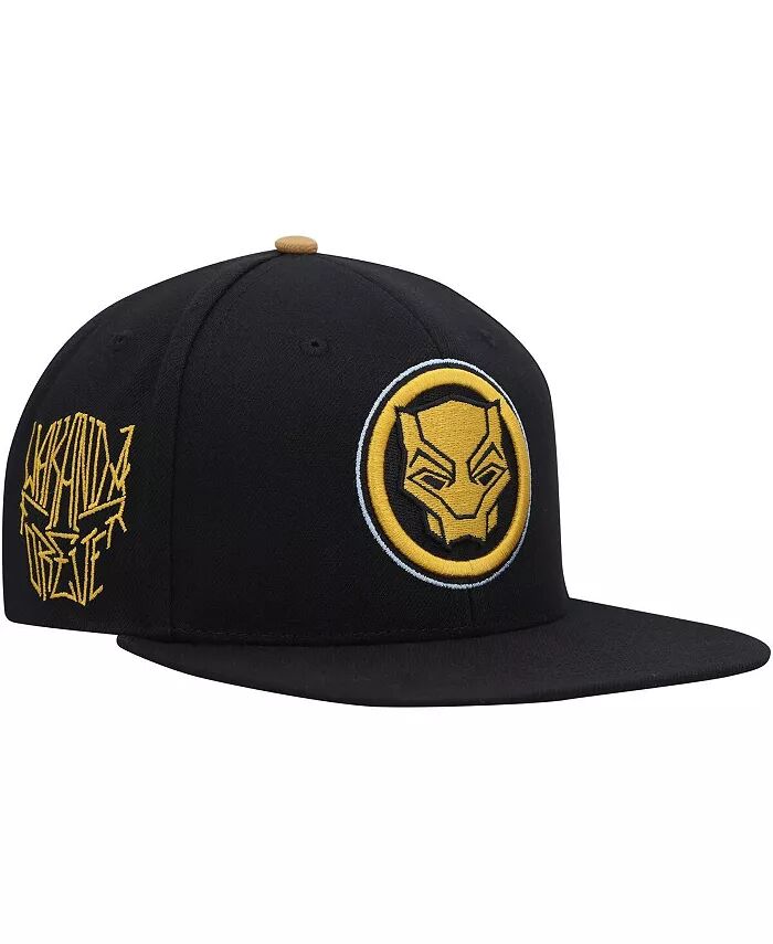 

Мужская черная кепка Snapback Black Panther Marvel, черный