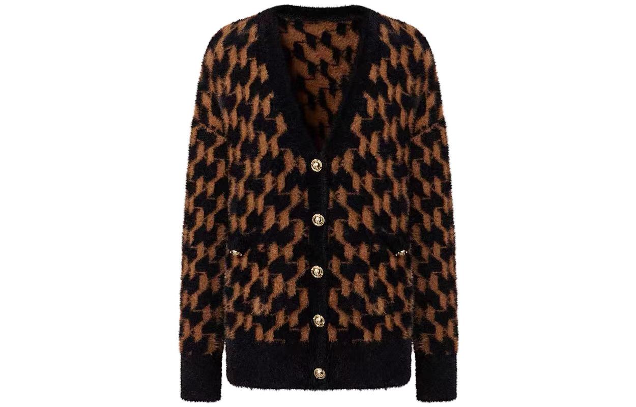 

KARL LAGERFELD Кардиган из трикотажной ткани женский разноцветный KARL LAGERFELD / Karl Lagerfeld Jeans, черный
