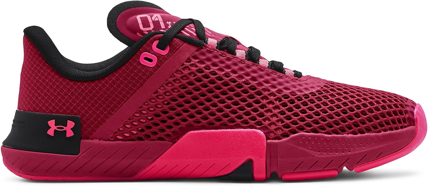 

Under Armour мужские кроссовки TriBase Reign 4 Lace-Ups для тренировок или спортзала | 3025052-002, Pink
