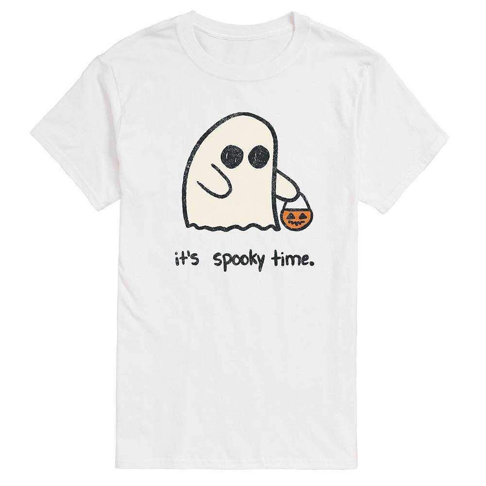 

Мужская футболка с рисунком It Spooky Time Licensed Character, белый
