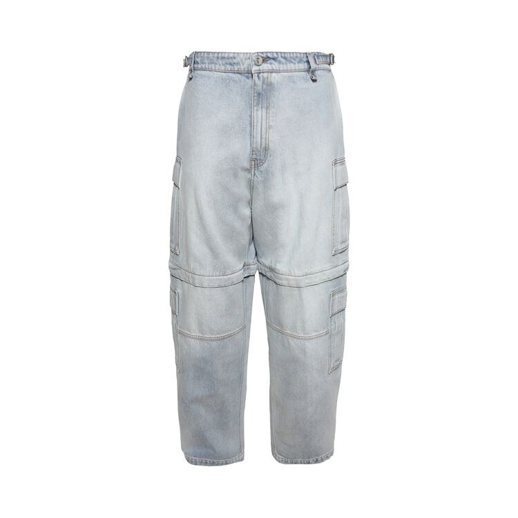 

Джинсы Vetements Cargo Jeans Light Blue, синий