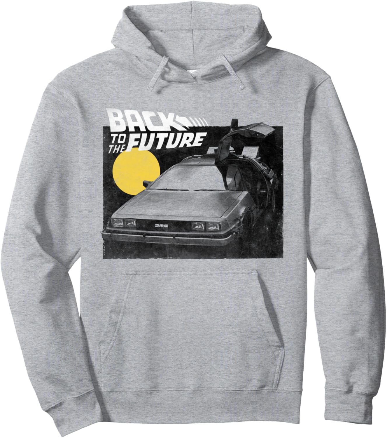 

Худи с портретом ДеЛореана из фильма «Назад в будущее» Back To The Future, черный
