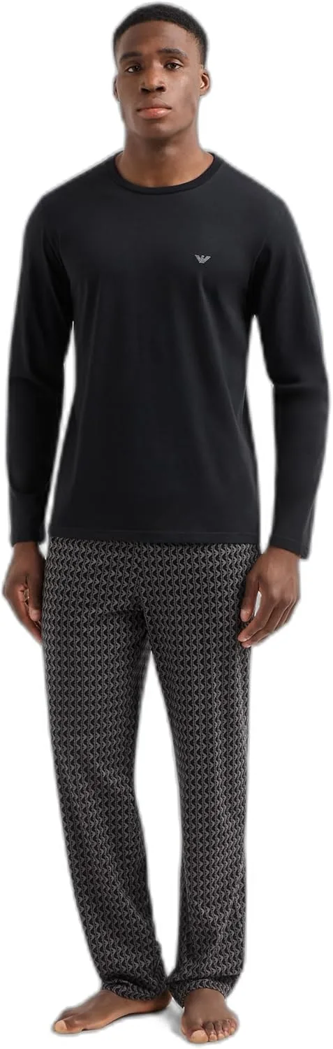 Плавки Emporio Armani Men's Seersucker 4", синий