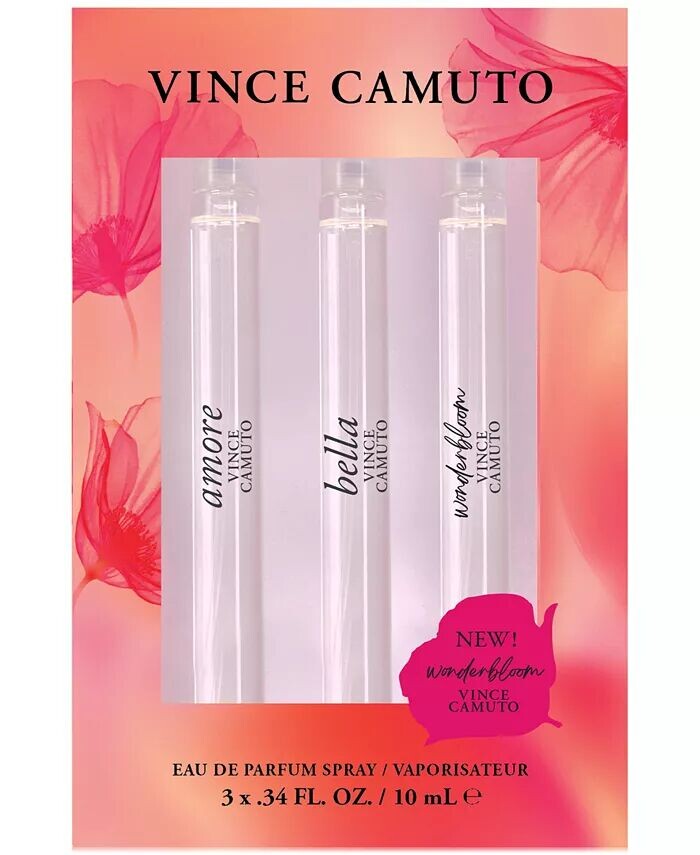 

3 шт. Подарочный набор спреев для путешествий Eau de Parfum Vince Camuto