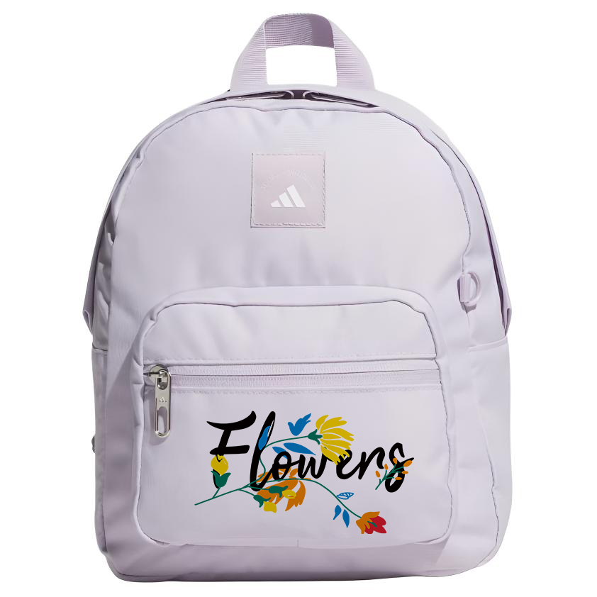 

Adidas Миниатюрный рюкзак с принтом для женщин светло-фиолетовый, Floral