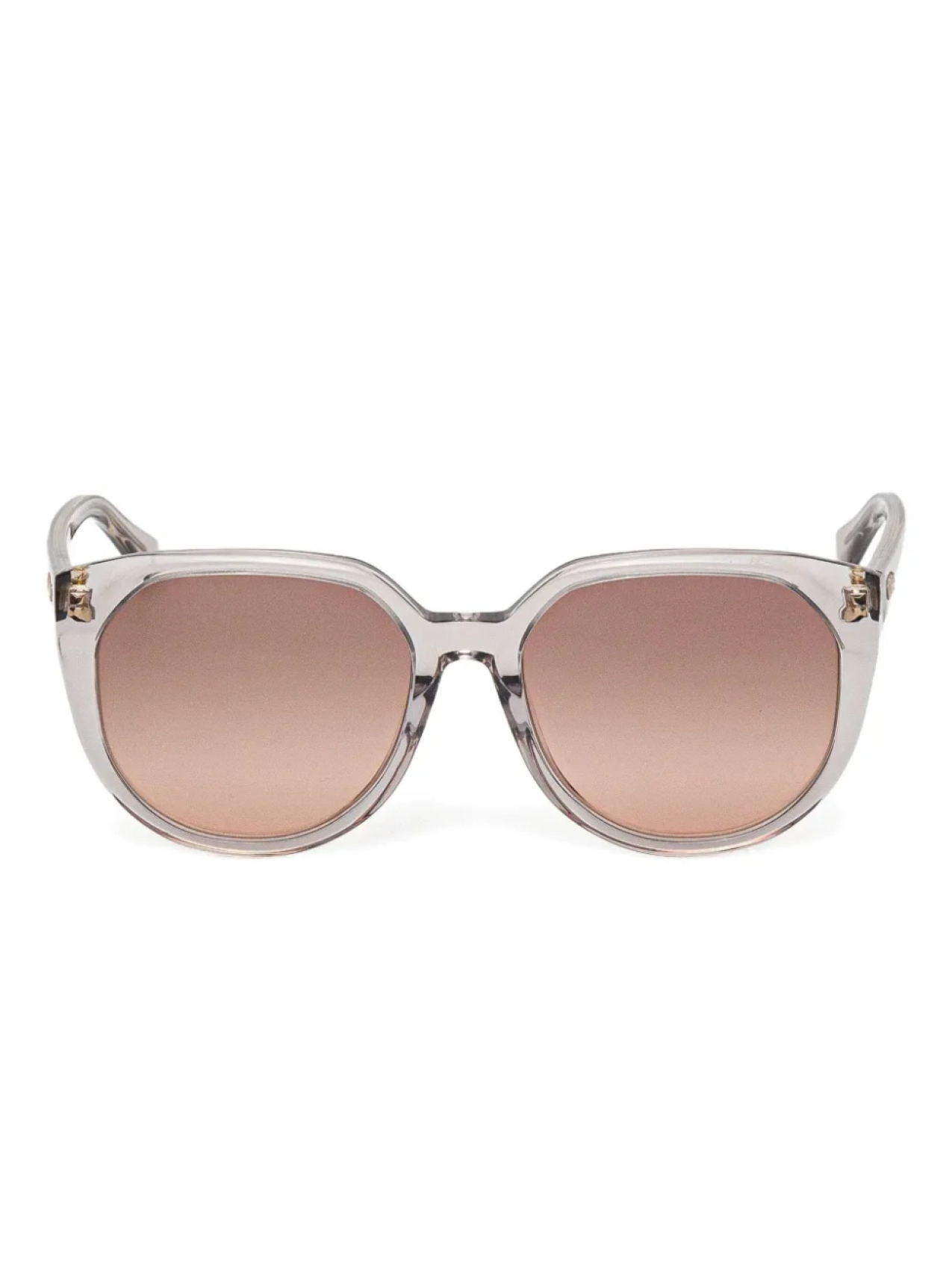 

Солнцезащитные очки в круглой оправе Chloé Eyewear, белый