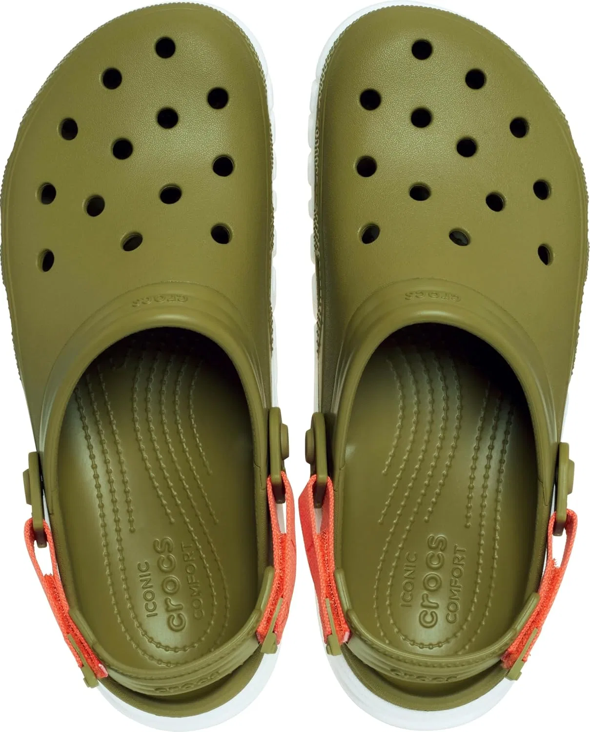 Деревянные сандалии Crocs Unisex 208776, алоэ — фото 4