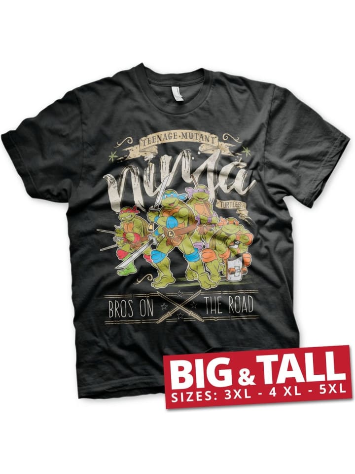 

Футболка черного цвета Teenage Mutant Ninja Turtles, Черный, Футболка черного цвета Teenage Mutant Ninja Turtles