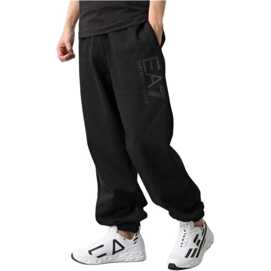 

Мужские вязаные спортивные штаны EA7 Emporio Armani, черный