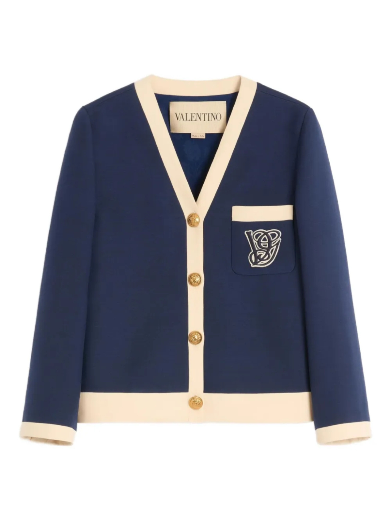 

КУРТКА CREPE COUTURE Valentino Garavani, синий