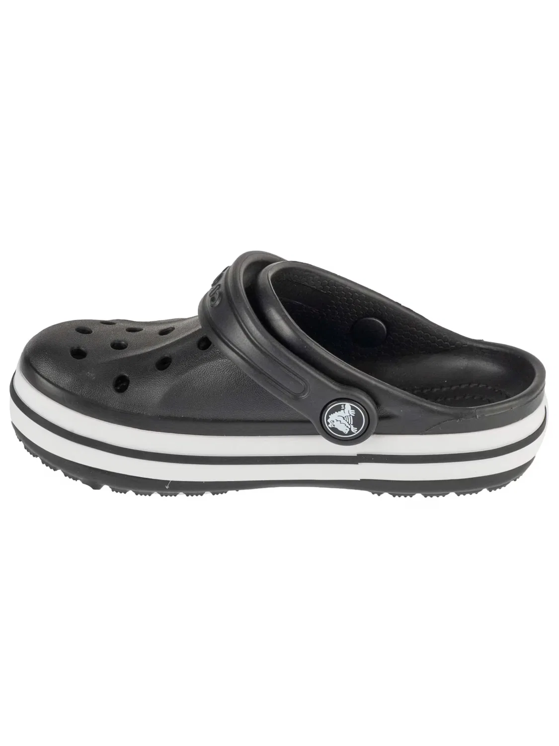 Детские сандалии Crocs Bayaband Kids Clog черного цвета — фото 2