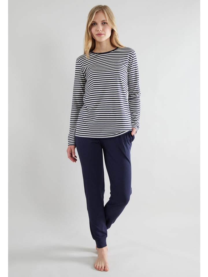 

Götzburg Пижама Josselin в синюю и темную полоску