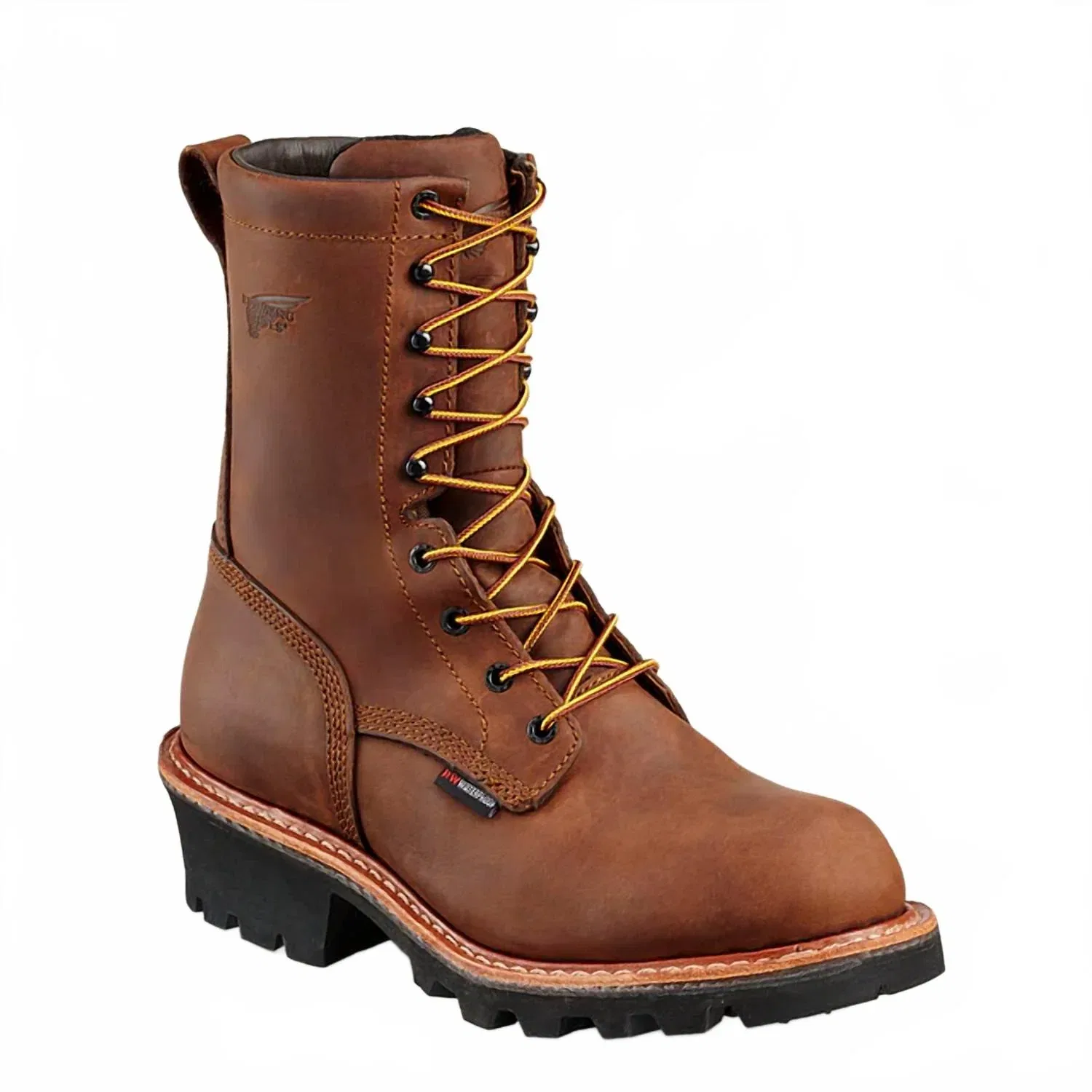 Мужские водонепроницаемые рабочие ботинки Logger Max 9 дюймов, коричневого цвета Red Wing Shoes, Brown