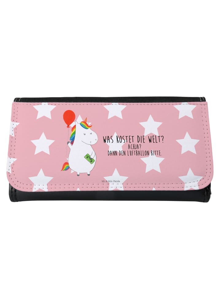

Портмоне Mr & Mrs Panda Damen Einhorn Luftballon, цвет rot pastell