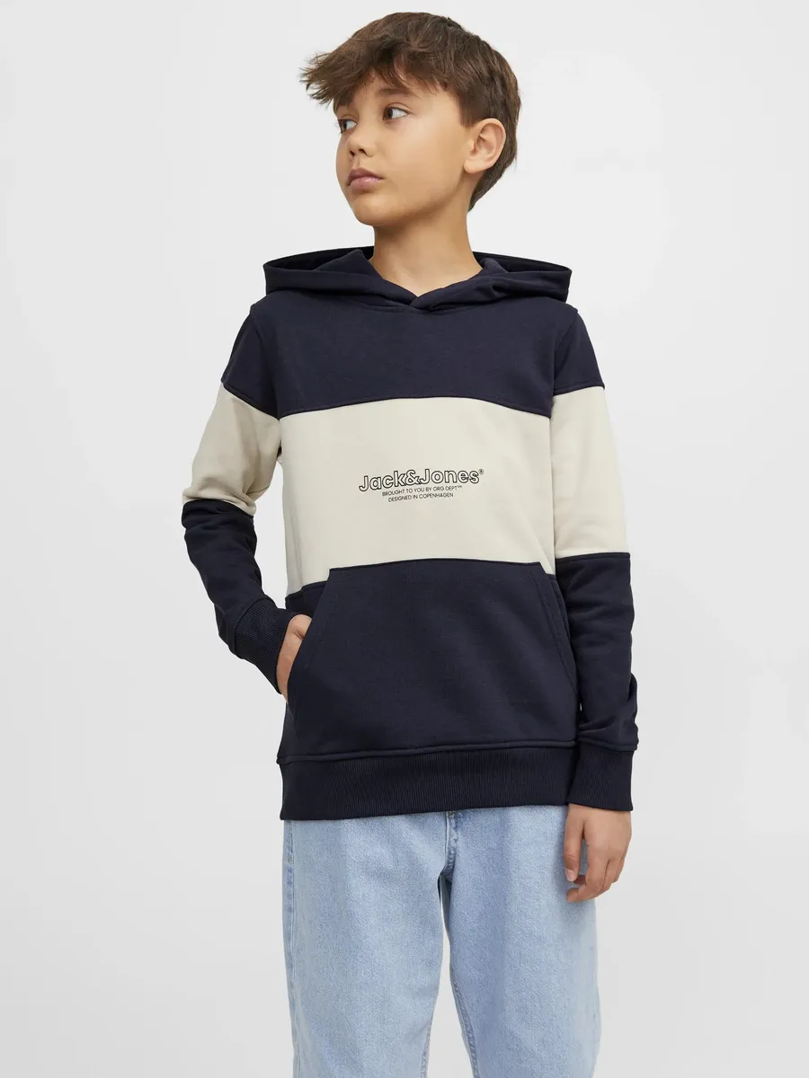 

Детская толстовка Jack & Jones "JORLAKEWOOD BLOCK SWEAT H" Jack & Jones Junior, синий