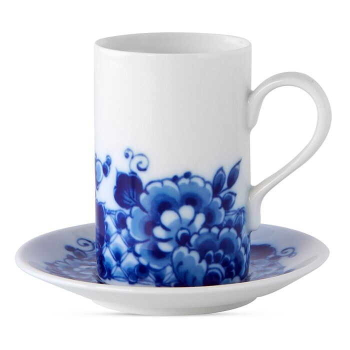

Кофейная чашка и блюдце Vista Alegre Blue Ming, синий