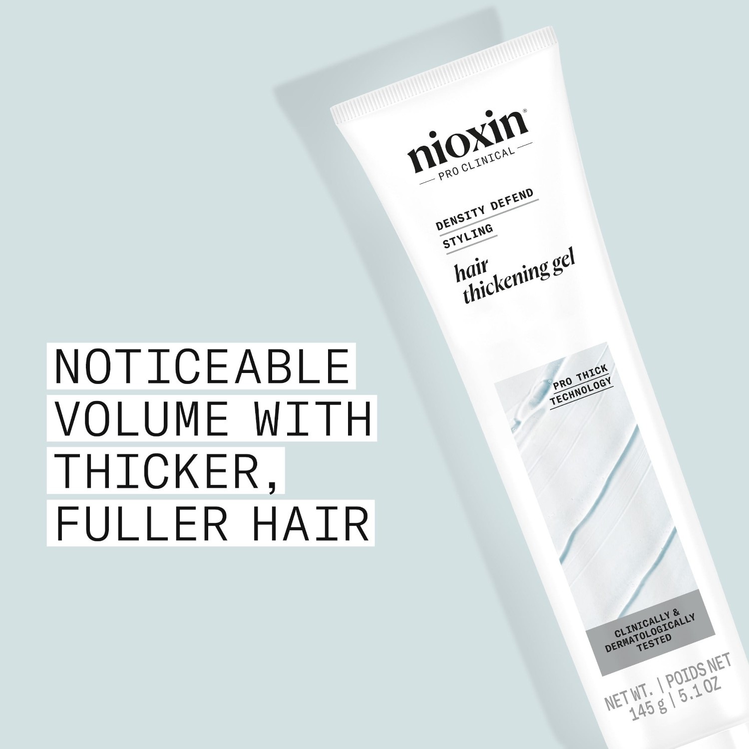 Гель для волос density defend hair thickening gel Nioxin, объем 140 мл — фото 2