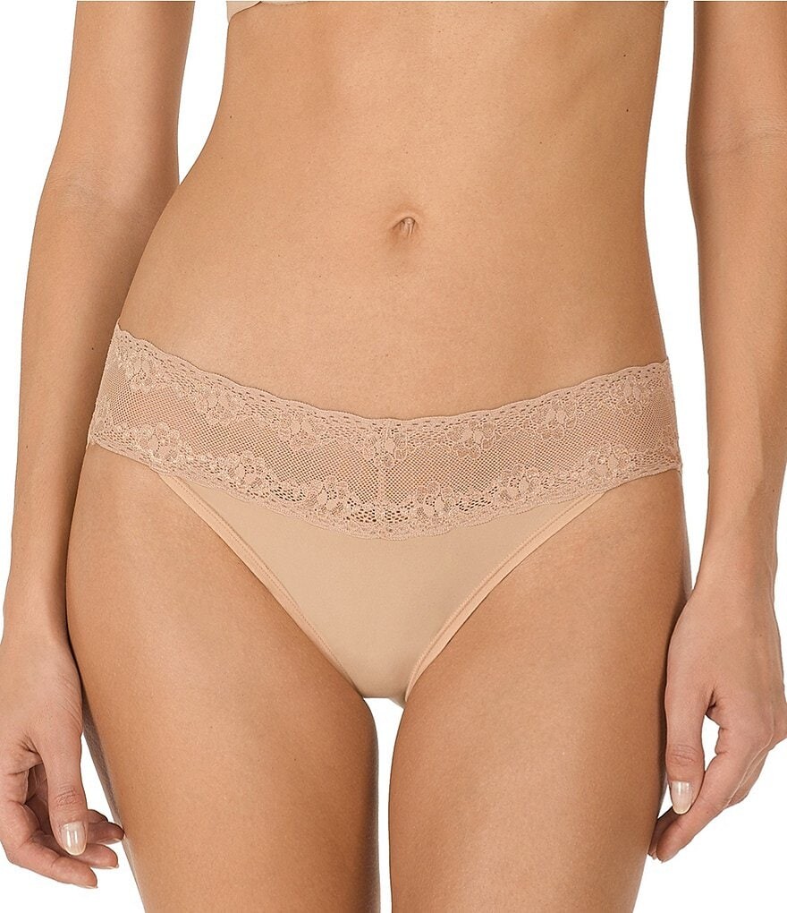 

Набор из 3 трусиков Natori Bliss Perfection V-Kini, коричневый
