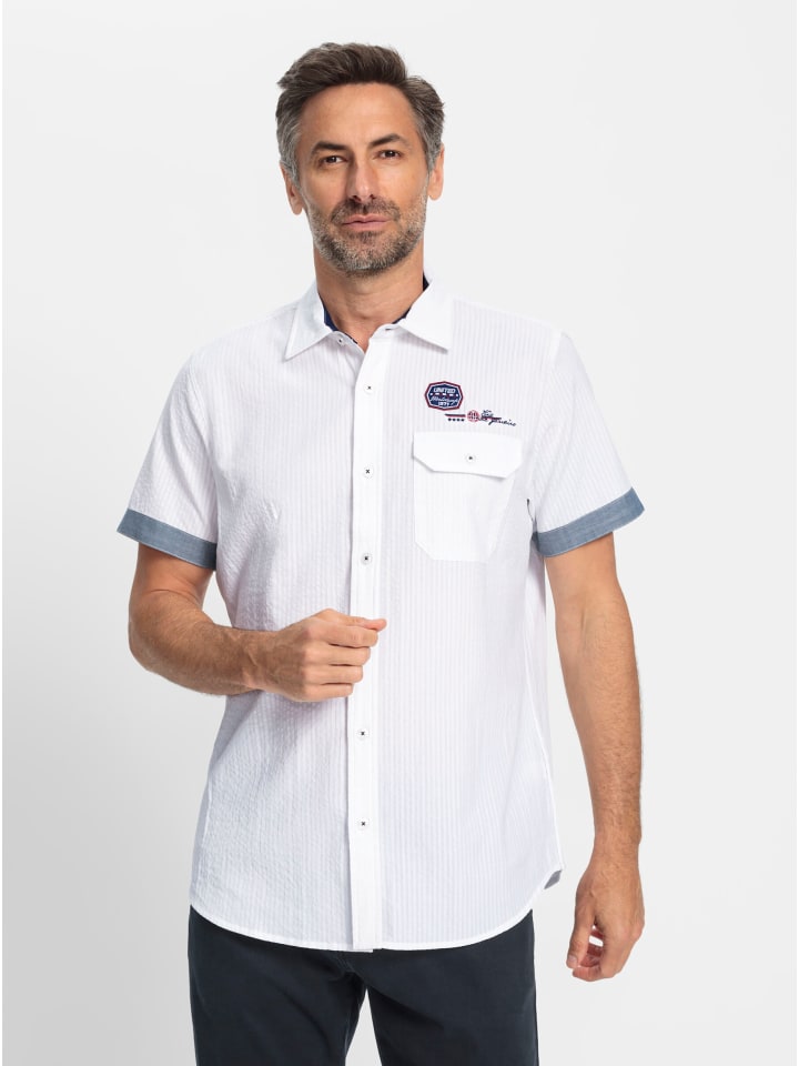 

Рубашка с короткими рукавами белого цвета WITT WEIDEN