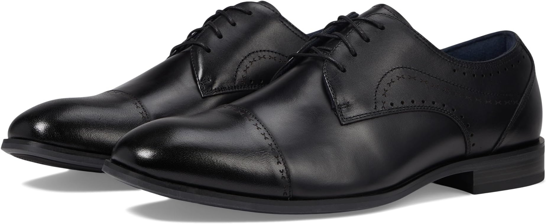 

Оксфорды Bryant Cap Toe Lace-Up Stacy Adams, черный