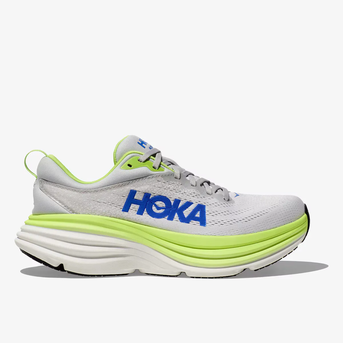 

Hoka BONDI 8 мужская повседневная обувь, серый/флуоресцентный желтый