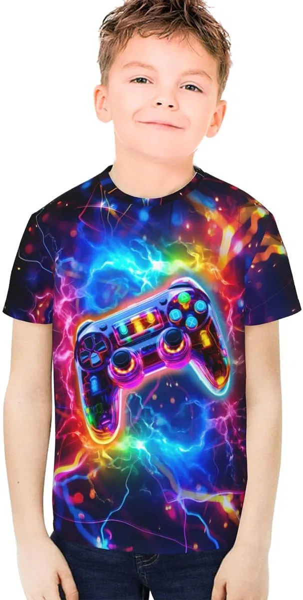 Футболка с графическим принтом Ldvjkx, Lightning Gaming — фото 2