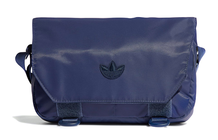 

Сумка через плечо из переработанного нейлона, унисекс, цвет морской волны Adidas Originals