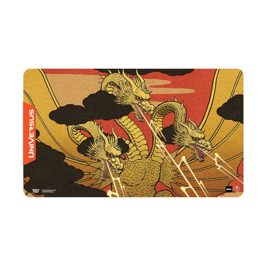 

Игровой коврик Годзиллы - Кинг Гидора, Playmats (Jasco Games)