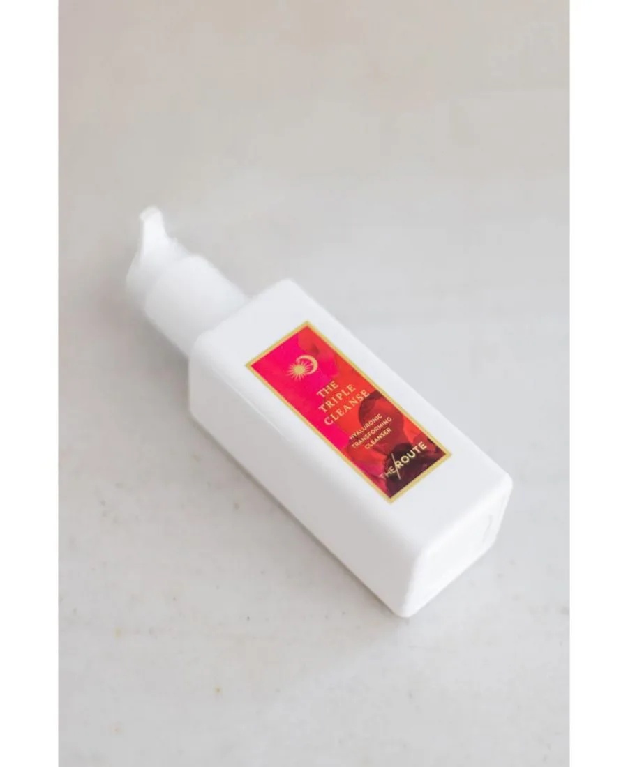 Крем для лица SPF THE ROUTE BEAUTY Тройное очищение - Средство для умывания 3 в, /,0 жидких унций — фото 4