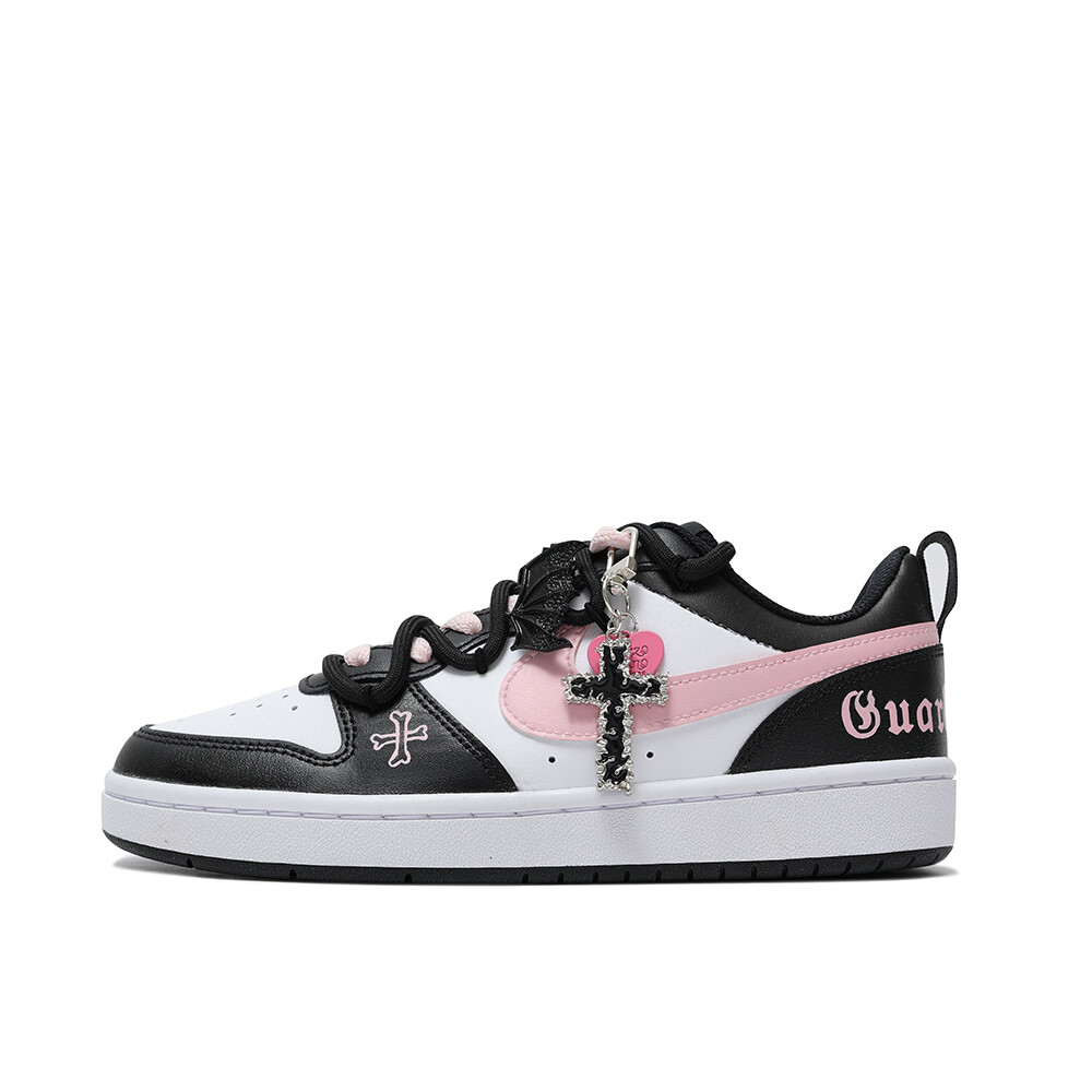 

Кроссовки Nike Court Borough Skateboarding Shoes Women's Low-top, цвет Pink gift box