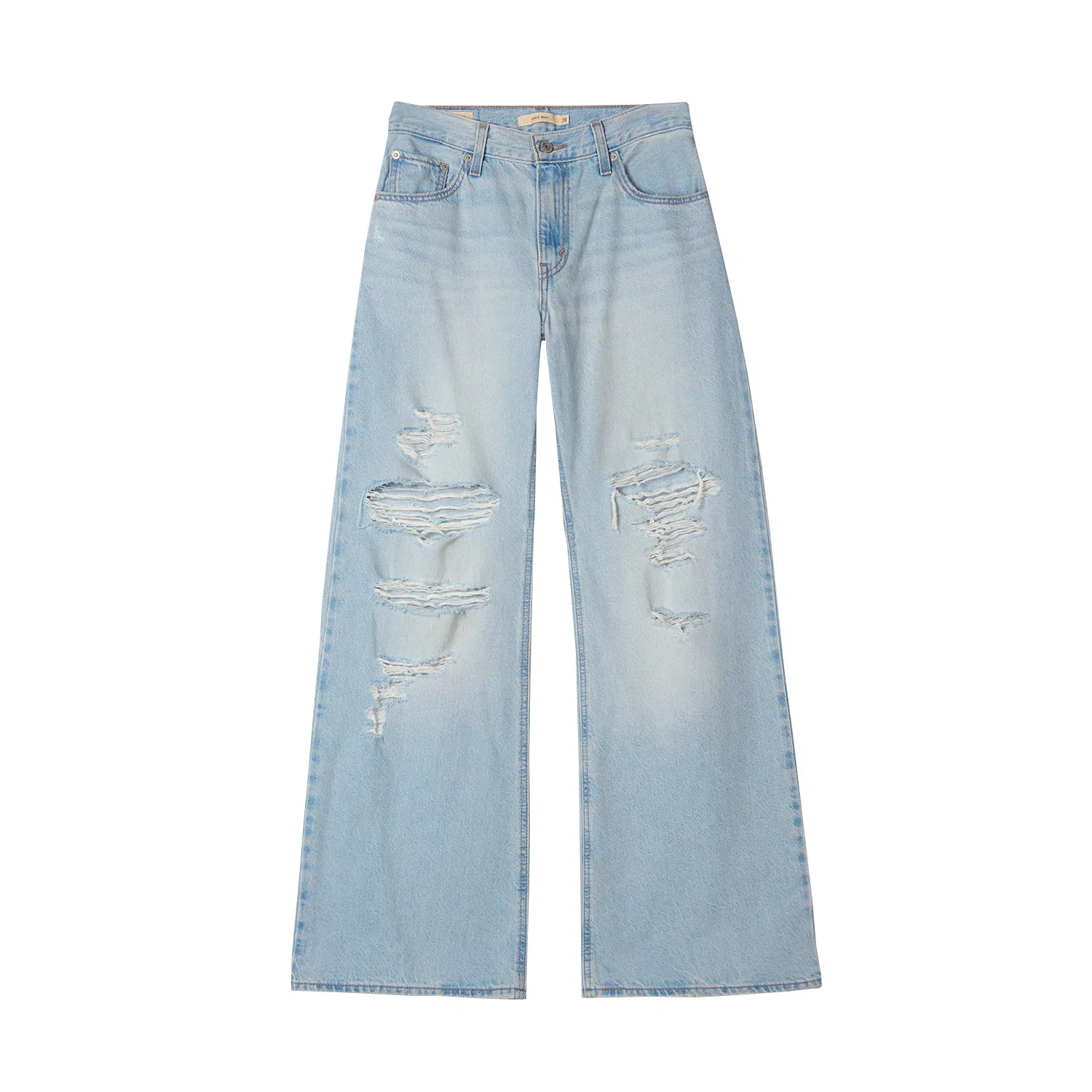 Джинсы Loose Boot Distressed Levis, Light Blue