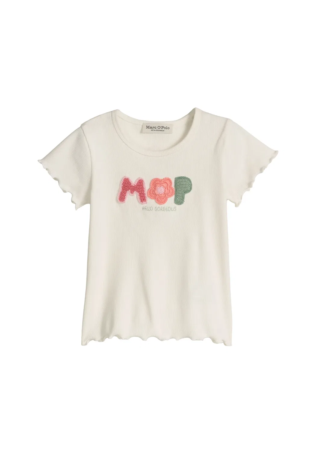 Футболка детская из органического хлопка Marc O'Polo, белый хлопок