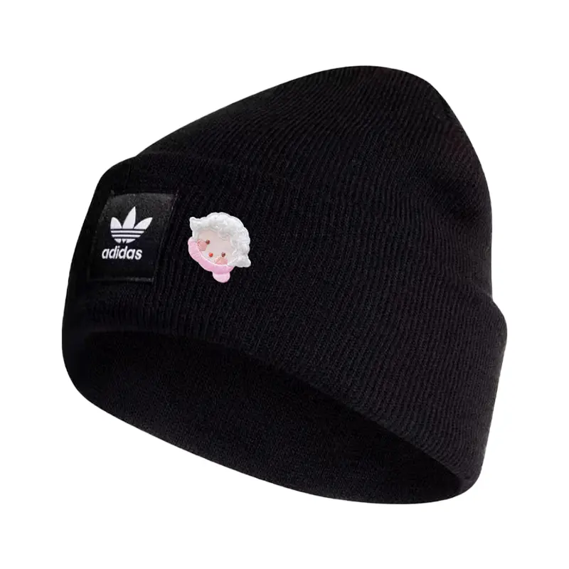 

Унисекс-бини из полиакрилата черный Adidas