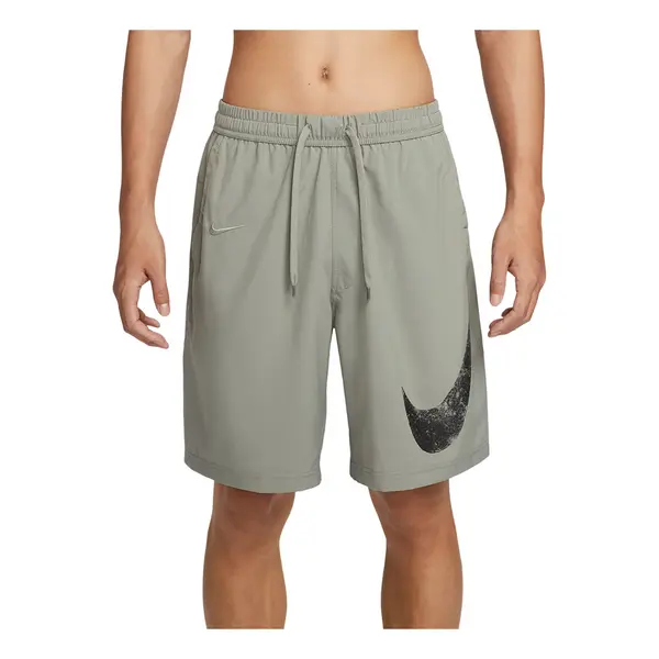 

Шорты drii-fit big swoosh 9in shorts 'grey' Nike, серый
