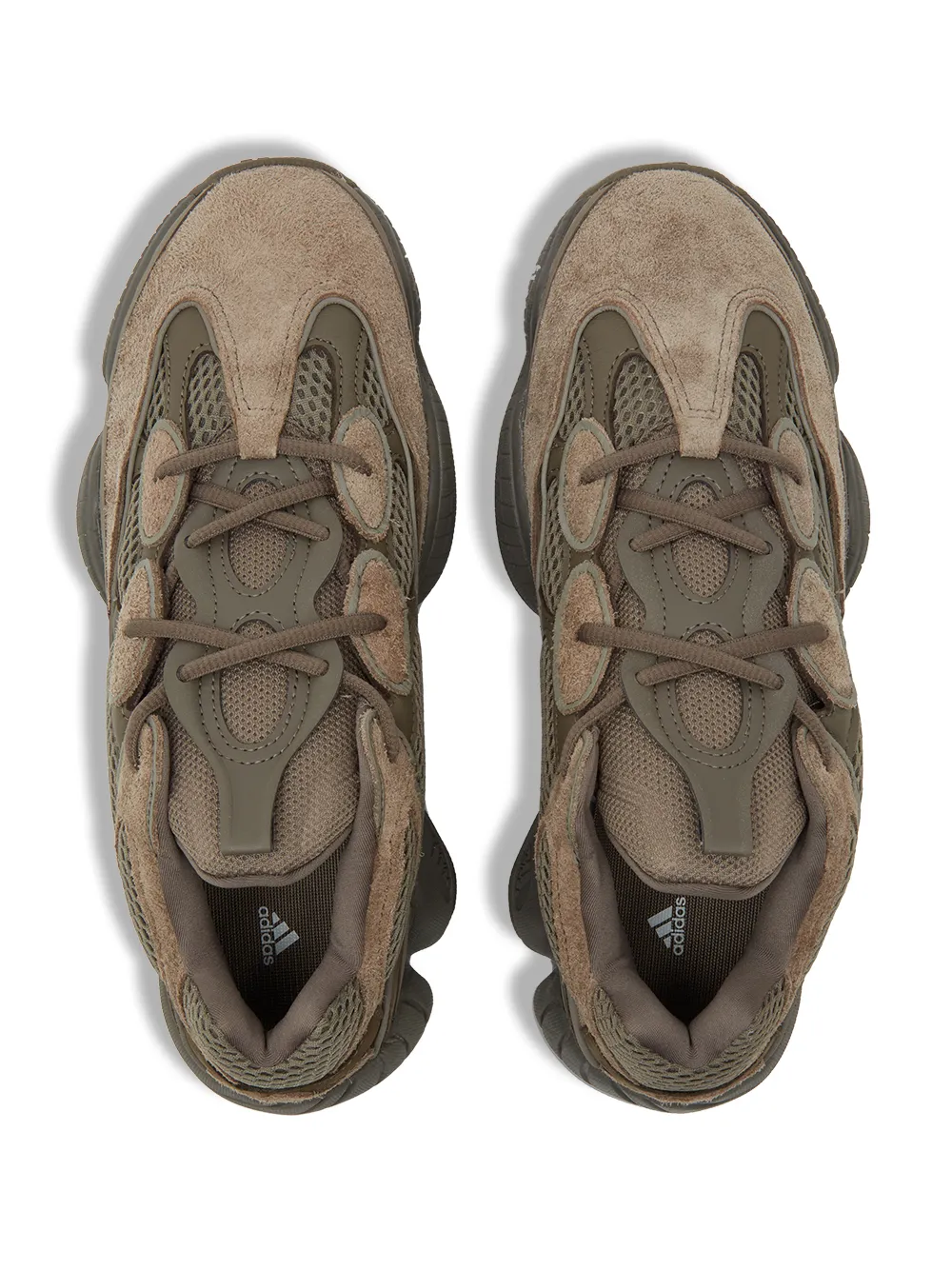 Кроссовки YEEZY 500 Clay Brown adidas Yeezy, коричневый — фото 3