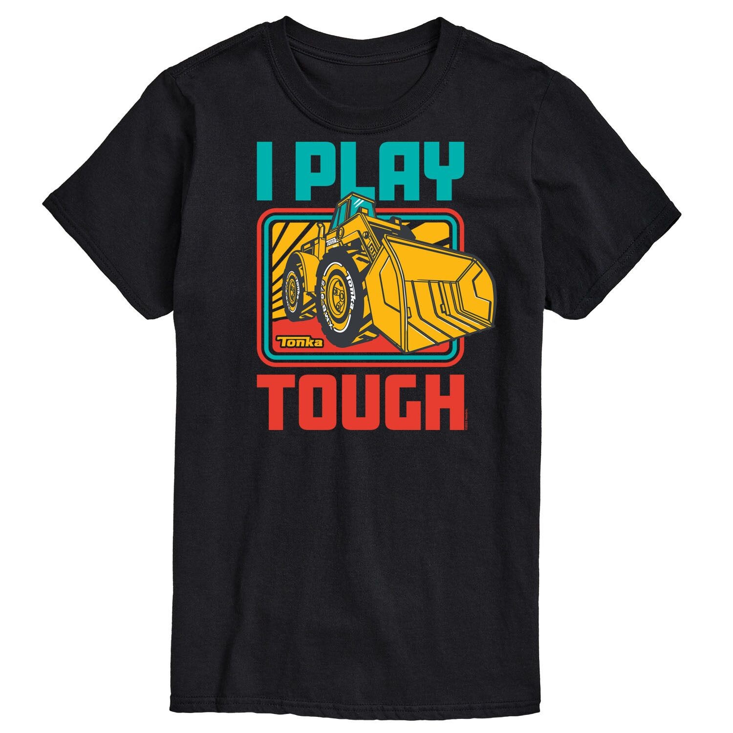 

Футболка Big & Tall I Play Tough с рисунком Tonka, черный