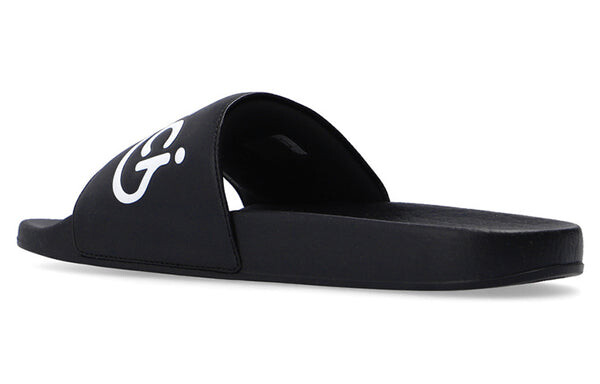 Тапочки pursuit cat leather pool slide 'black' Gucci, черный — фото 4