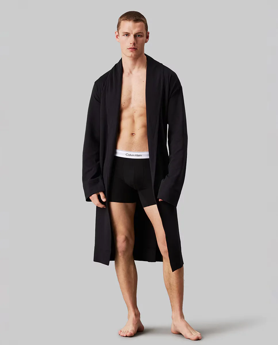 

Халат - Модерн Терри Calvin Klein, черный