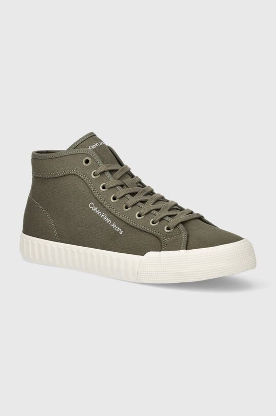 

Кроссовки Skater Vulc Mid Laceup Cs In DC Calvin Klein Jeans, зеленый