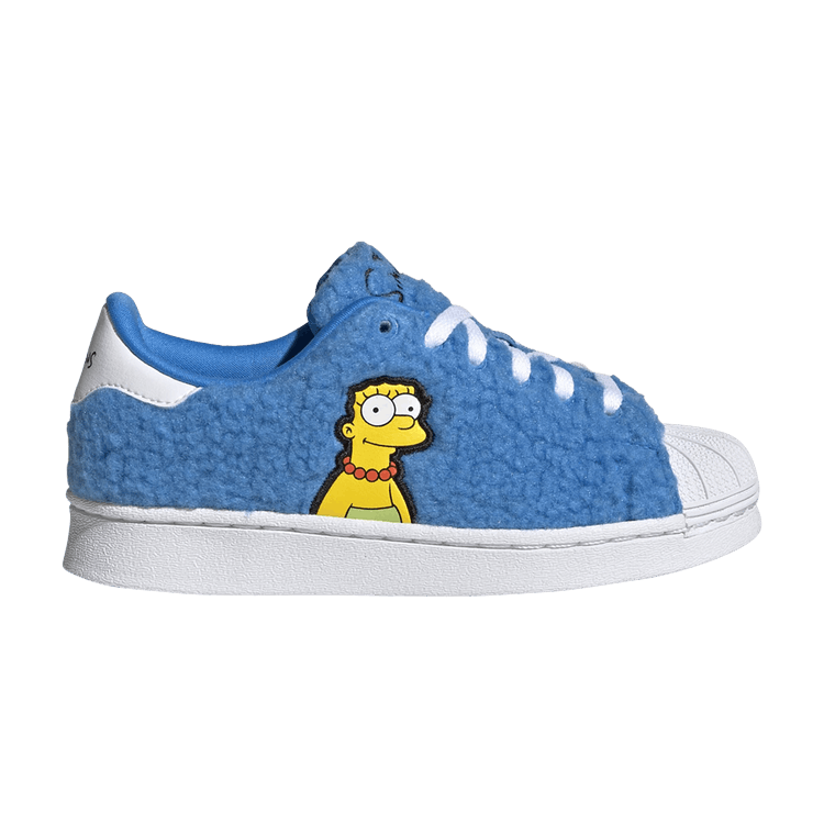 

Кроссовки adidas The Simpsons x Superstar Little Kid 'Marge Simpson', синий