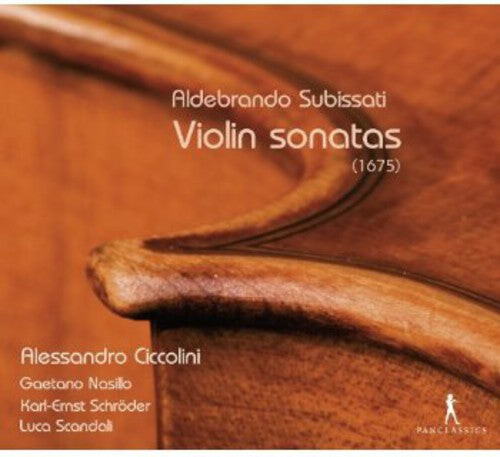 

CD диск Subissati: Violin Sonatas
