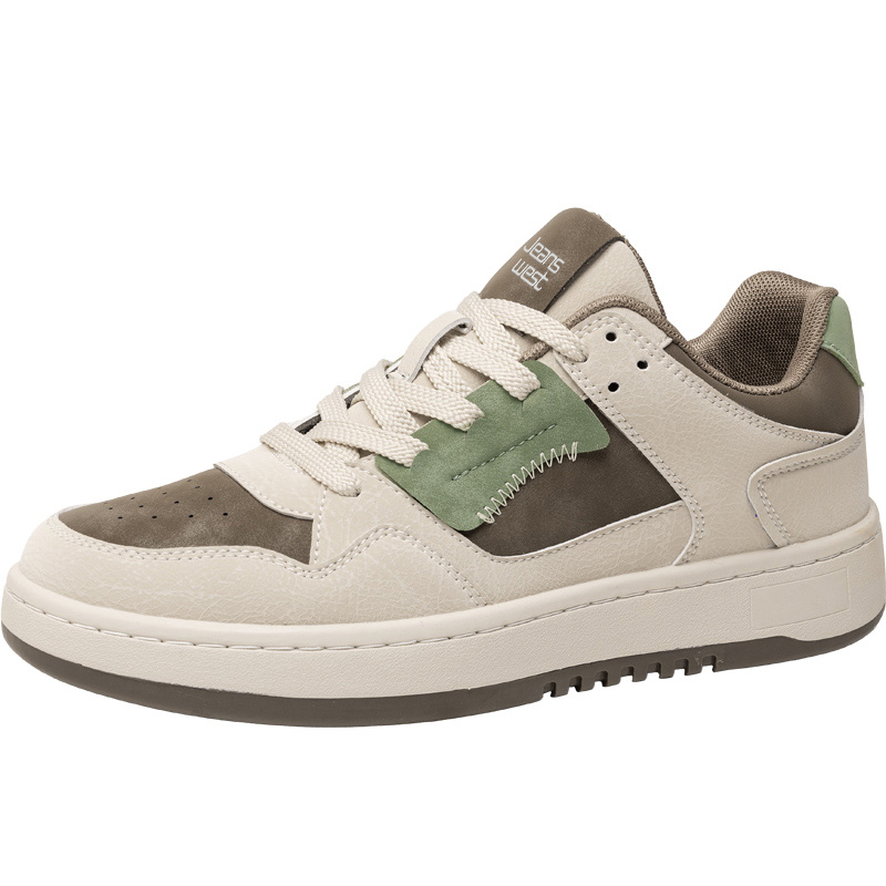 

Низкие повседневные туфли мужские JEANSWEST, Brown Green