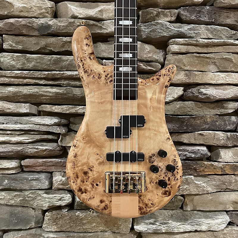 

Басс гитара Spector Euro 4LX Poplar Burl Natural W/ Gig Bag